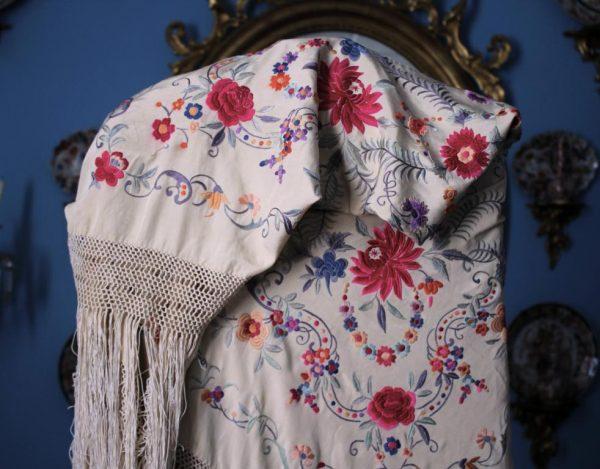 Mantón de Manila Cantones (M033) - Imagen 6