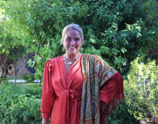 Mantón Chal en punto de seda de Cashmere (M043) - Imagen 36
