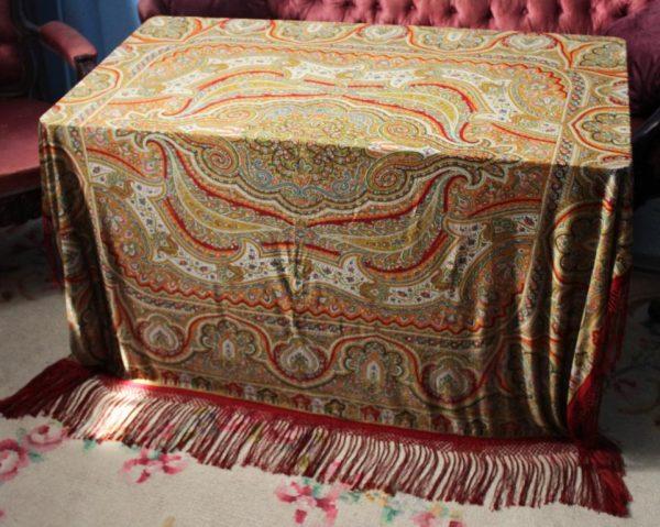Mantón Chal en punto de seda de Cashmere (M043) - Imagen 20
