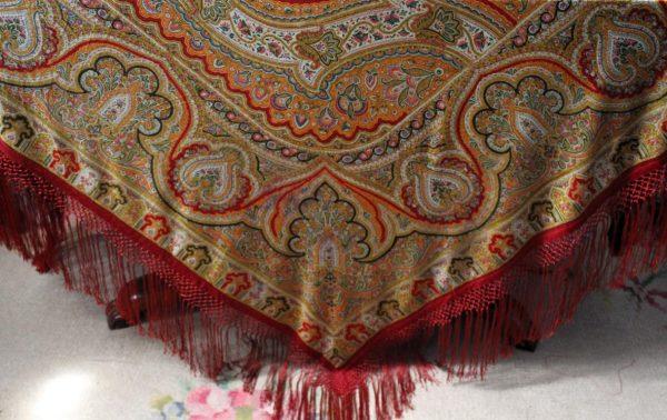 Mantón Chal en punto de seda de Cashmere (M043) - Imagen 22
