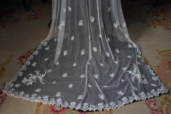 Velo de Novia de Encaje Honiton (MN001) - Imagen 18