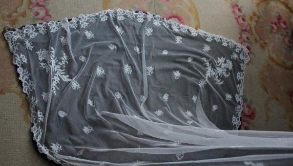 Velo de Novia de Encaje Honiton (MN001) - Imagen 20