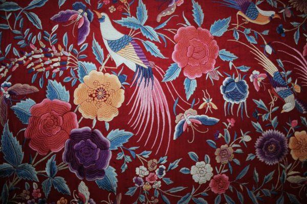 Mantón Manila de Flores y Aves (M063) - Imagen 16