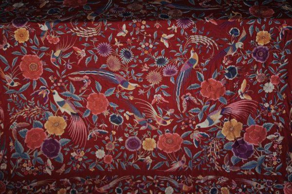 Mantón Manila de Flores y Aves (M063) - Imagen 27