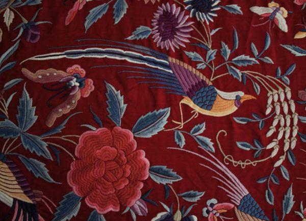 Mantón Manila de Flores y Aves (M063) - Imagen 42