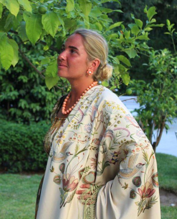 Mantón-Chal de paseo Vintage (M107) - Imagen 48