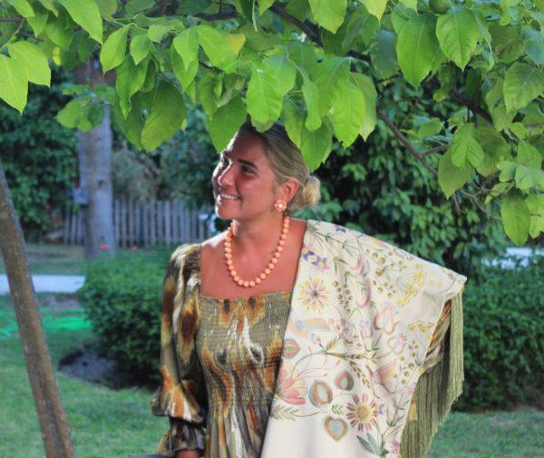 Mantón-Chal de paseo Vintage (M107) - Imagen 51