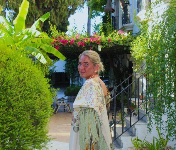 Mantón-Chal de paseo Vintage (M107) - Imagen 40