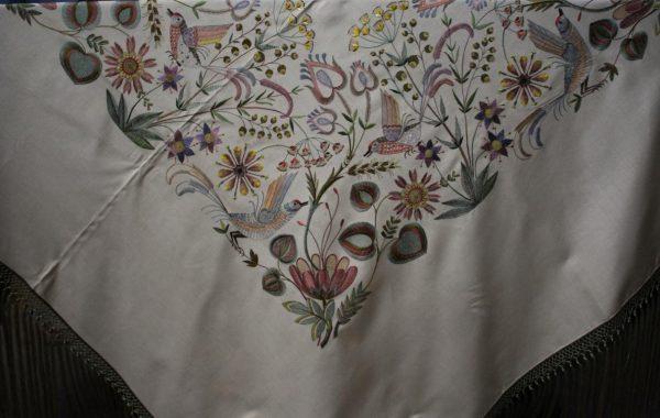 Mantón-Chal de paseo Vintage (M107) - Imagen 24