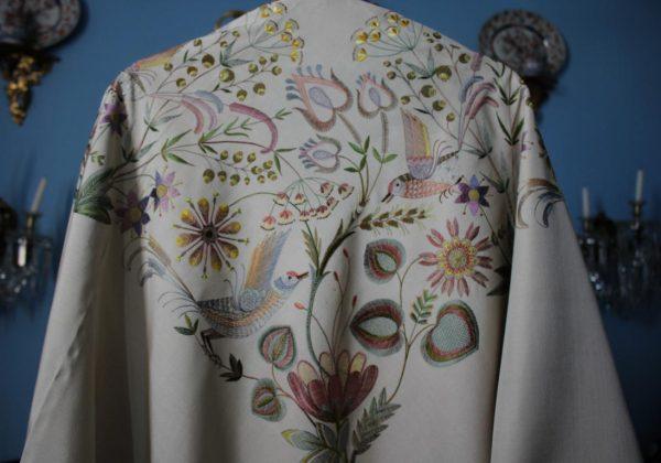 Mantón-Chal de paseo Vintage (M107) - Imagen 4