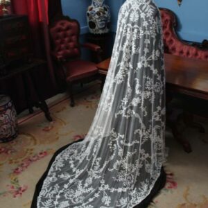 Velo de encaje de Bruselas (MN156)