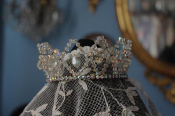Velo de novia ribeteado de encaje princesa (MN174) - Imagen 13