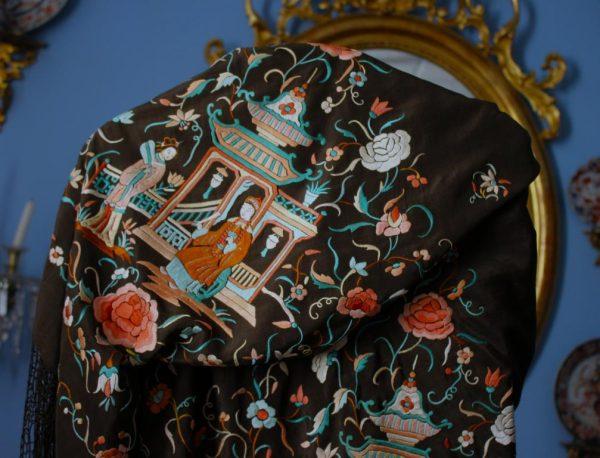 Mantón de Manila Isabelino (M147) - Imagen 30
