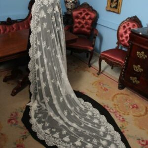 Velo de Encaje de Bruxelas  (MN206)