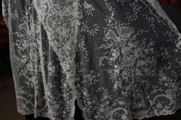 Mantilla Velo de encaje de Bruselas (MN208) - Imagen 11