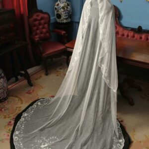 Velo de Encaje Princesa de Bruselas (MN009)