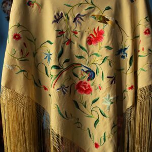 Mantón de Manila Isabelino (M054)