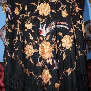Mantón de Manila Cantonés en Oro (M054)