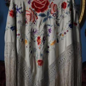 Mantón Manila de Flores (M068)