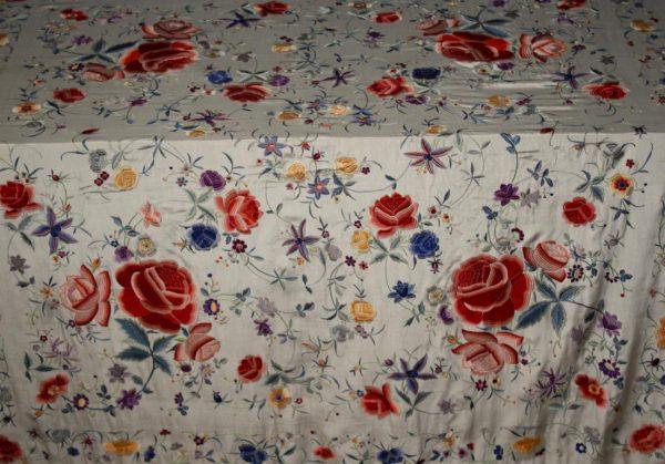 Mantón Manila de Flores (M068) - Imagen 18