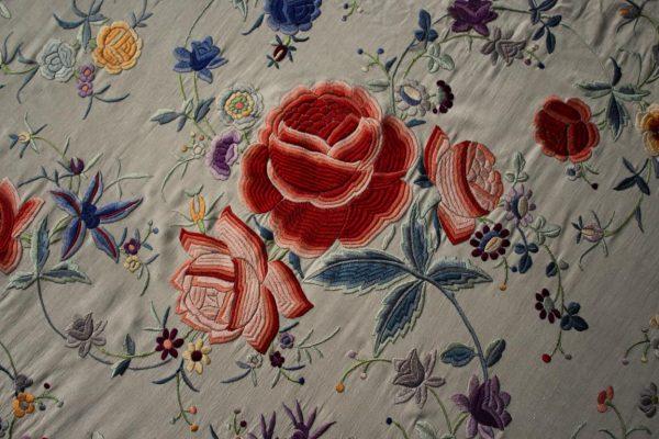 Mantón Manila de Flores (M068) - Imagen 21
