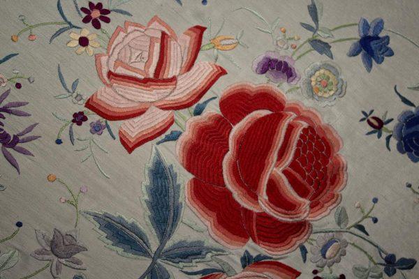 Mantón Manila de Flores (M068) - Imagen 23
