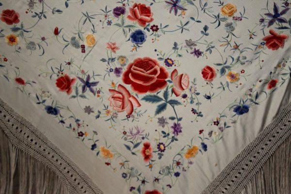 Mantón Manila de Flores (M068) - Imagen 29